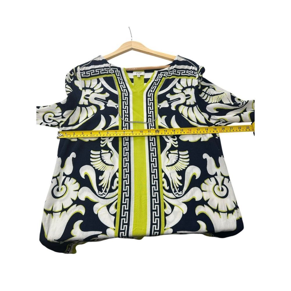 Crown‎ & Ivy Peasant Tunic Womens Size 12 Resort Vacation Cottagecore Boho - Picture 3 of 8